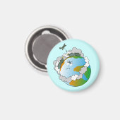 Kein Krieg! Magnet (Vorderseite/Rückseite)