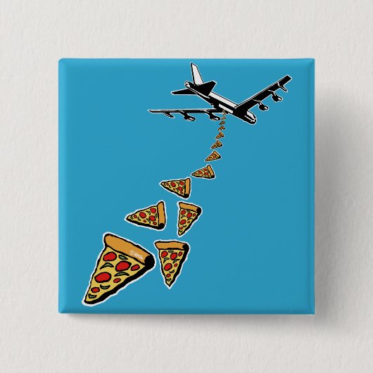 Kein Krieg mehr Pizza Button (Vorderseite)
