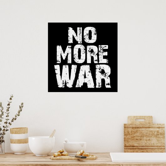Kein Krieg mehr Poster (Küche)