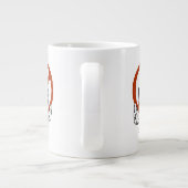 Kein Krieg mit Taube Jumbo-Tasse (Rückseite)