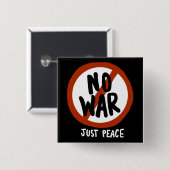 Kein Krieg nur Frieden Button (Vorne & Hinten)