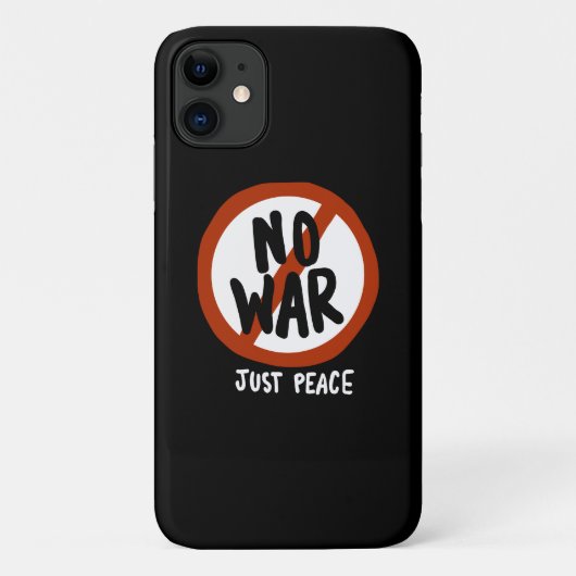 Kein Krieg nur Frieden Case-Mate iPhone Hülle (Rückseite)