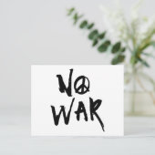 Kein Krieg Postkarte (Stehend Vorderseite)