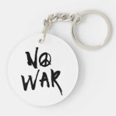 Kein Krieg Schlüsselanhänger (Rückseite)