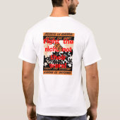 Kein Krieg, sondern ein Klassenkampf kämpft gegen T-Shirt (Rückseite)