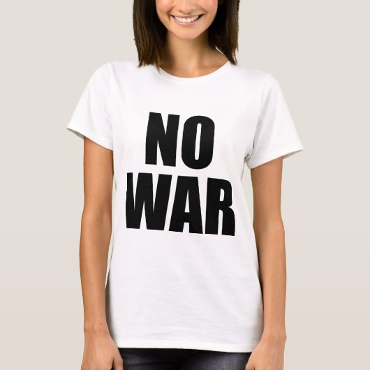 KEIN KRIEG T-Shirt (Vorderseite)