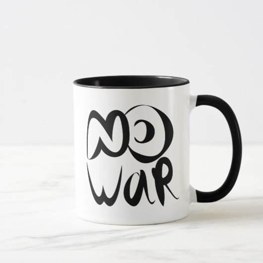 Kein Krieg Tasse (Rechts)
