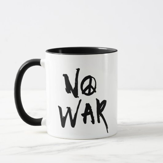 Kein Krieg Tasse (Links)
