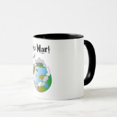 Kein Krieg! Tasse (VorderseiteRechts)