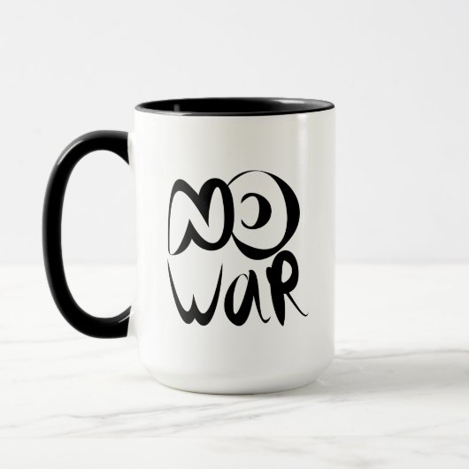Kein Krieg Tasse (Links)