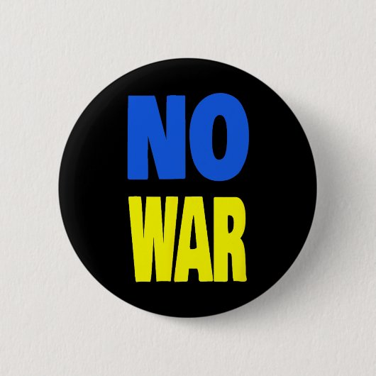 Kein Krieg Ukraine  Button (Vorderseite)