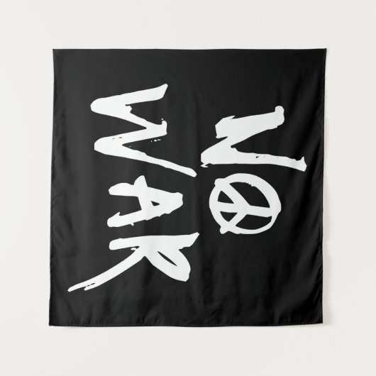 Kein Krieg Wandteppich (Vorderseite (Horizontal))