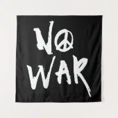 Kein Krieg Wandteppich (Vorderseite)