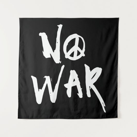 Kein Krieg Wandteppich (Vorderseite)