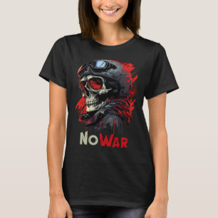 Kein Kriegsskelett Militär 1 T-Shirt