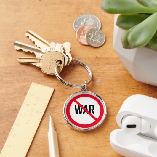 Kein Kriegsverbot | Premium-Schlüsselanhänger Schlüsselanhänger (Schreibtisch)