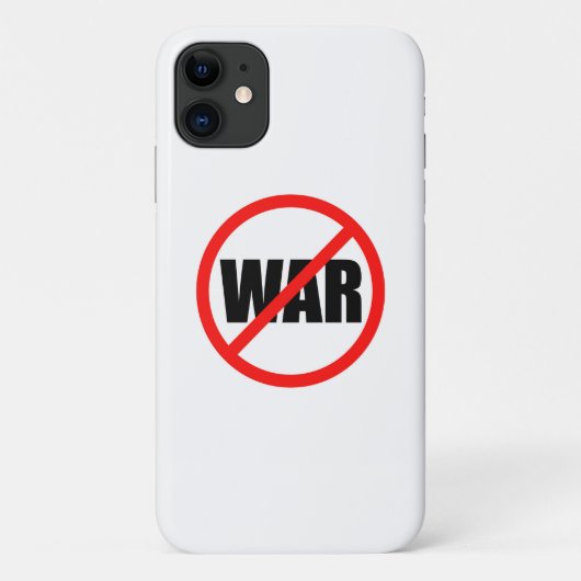 Kein Kriegszeichen Case-Mate iPhone Hülle (Rückseite)