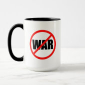 Kein Kriegszeichen Tasse (Links)