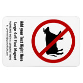 KEIN Kuhkippen! Magnet (Horizontal)