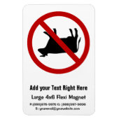 KEIN Kuhkippen! Magnet (Vertikal)