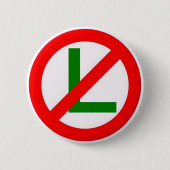 "Kein L" (Weihnachten) Button (Vorderseite)