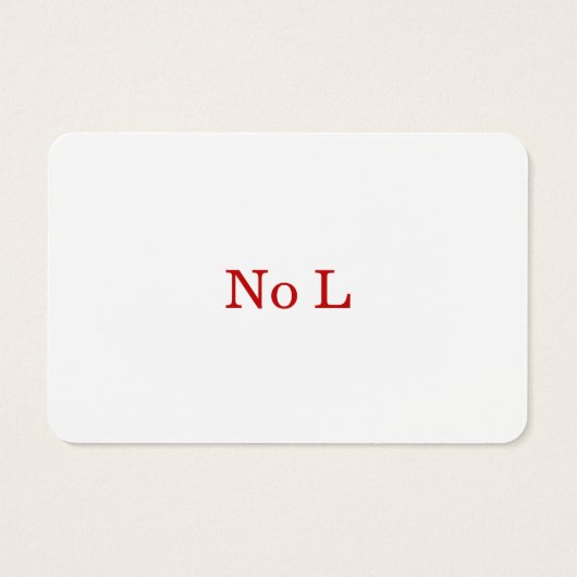 Kein L zu Weihnachten (Rückseite)