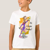 Kein Lama Drama! 4 T-Shirt (Vorderseite)