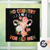 Kein Land für den alten Mann Fensteraufkleber (Zuhause)