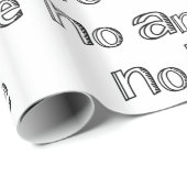 kein Leben Geschenkpapier (Rolleneckpunkt)