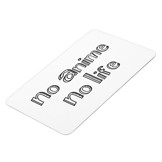 kein Leben Magnet (Linke Seite)