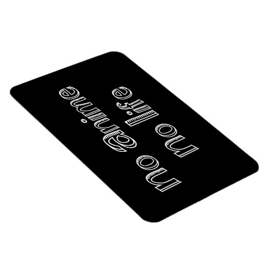 kein Leben Magnet (Rechte Seite)