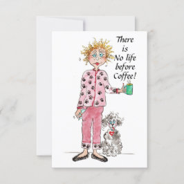 Kein Leben vor Kaffee Altes Sprichwort Grün Zeichn