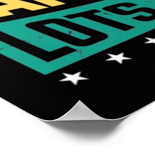 Kein lebenslustiges Videospiel Poster (Ecke)