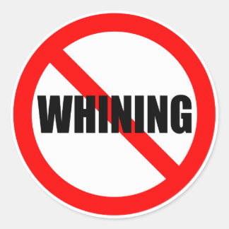 Kein Leuchtstift Runder Aufkleber