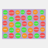 kein liberales Nippel Geschenkpapier Set (Vorderseite 3)