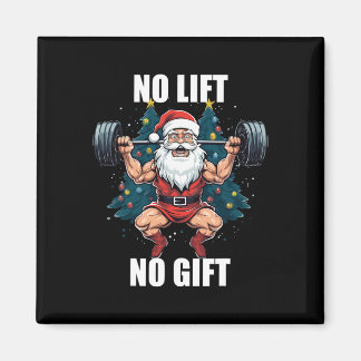 Kein Lift Kein Geschenk Santa Claus Weihnachten Fi Magnet
