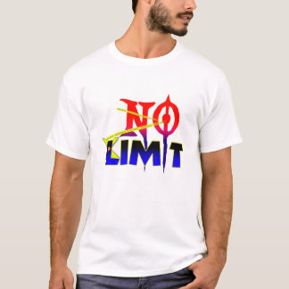 Kein Limit, Motivierende Typografie T-Shirt