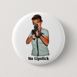 Kein Lippenstift Button
