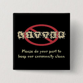 Kein Litzknopf Button