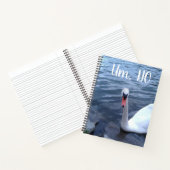 Kein lustiger Schwan Notizblock (Innenseite)