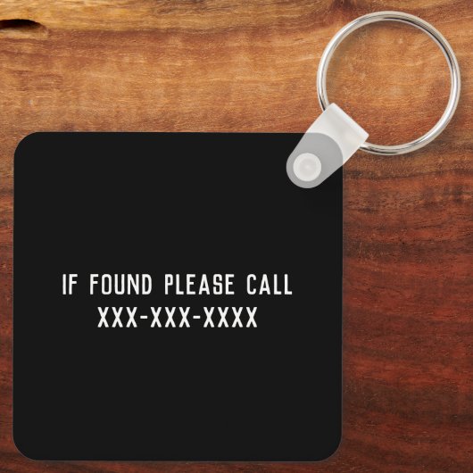 Kein lustiges Ritterschachspiel Schlüsselanhänger (Rückseite)