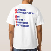 Kein Maam (vorne und hinten) T-Shirt (Rückseite)