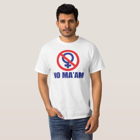 Kein Maam (vorne und hinten) T-Shirt (Vorne ganz)