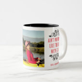 Kein Mama-Mama-Geschenk für ein Foto Zweifarbige Tasse (VorderseiteRechts)