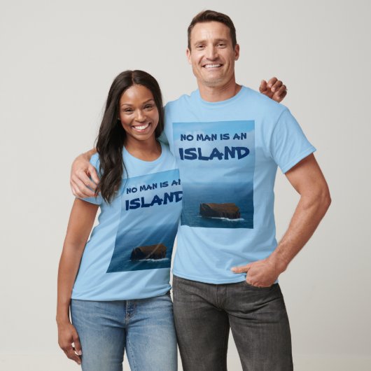 Kein Mann ist eine Insel T-Shirt (Unisex)