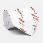 KEIN MANN... KRAWATTE (Gerollt)