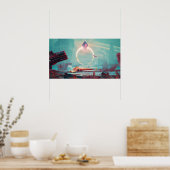 Kein Mans Sky Floating Diamond Gaming Poster (Küche)