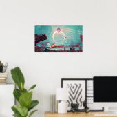 Kein Mans Sky Floating Diamond Gaming Poster (Heimbüro)