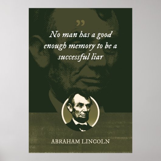 Kein Mensch hat genug Gedächtnis, um erfolgreich z Poster (Vorne)