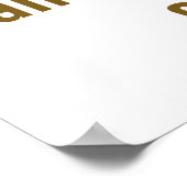 Kein Mensch ist eine Insel - Unity Zitat Poster (Ecke)